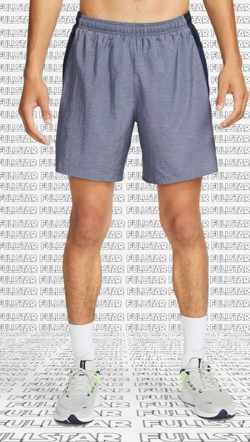 Challenger 7 inch Running Short Slip Astarlı Mavi Lacivert Erkek Koşu Şortu