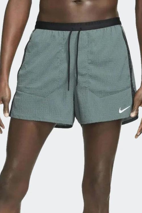 Flex Stride Run Division 2 in 1 Running Shorts ikisi Bir Arada Taytlı Şort Yeşil