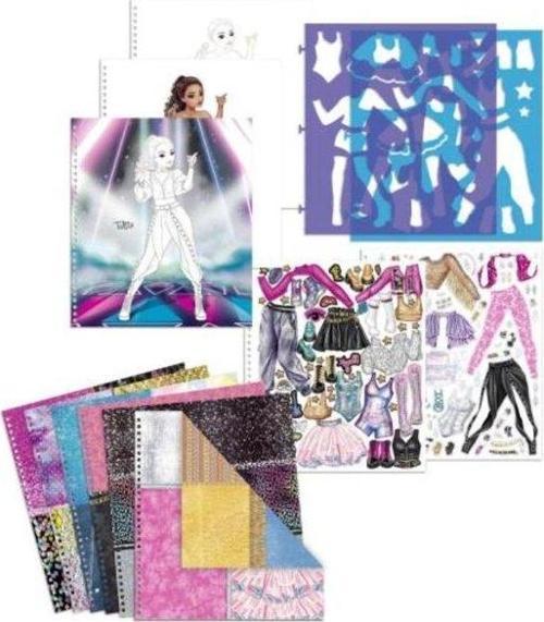 Popstar Pop Star Çıkartma Defteri