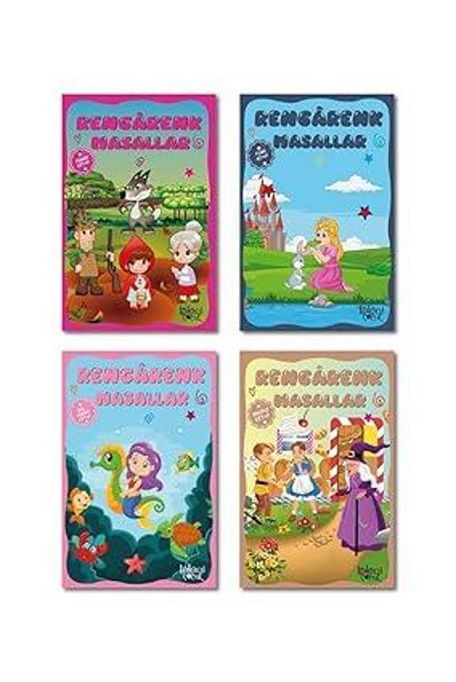 Koloni Çocuk Rengarenk Masallar Seti 4 Kitap