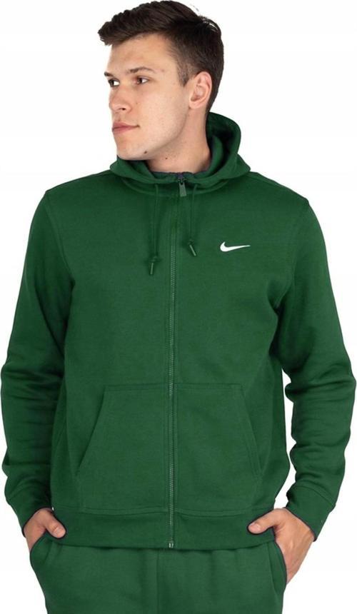 Sportswear Hoodie Full Zip Men's Kapüşonlu Yeşil Sweatshirt