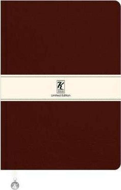 Keskin Limited Edition A6 96 Yp. Çizgili Defter - Kahverengi