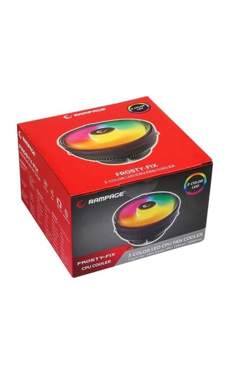 Frosty-fix Intel Amd Işlemci Soğutucu - Led Işıklı 1150 1151 1155 1156 Am3 Am4 Ryzen