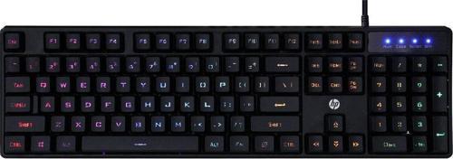 K300 Rgb Ledli Oyuncu Klavyesi Eu Siyah 4QM95AA