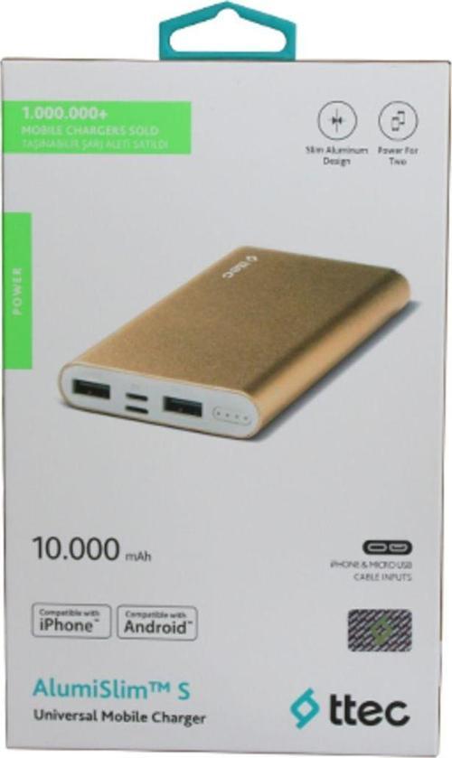 AlumiSlim S 10.000 mAh Taşınabilir Şarj Aleti