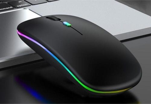 Bn28 Kablosuz Wireless Mouse Sessiz Tık Rgb Aydınlatmalı Şarj Edilebilir