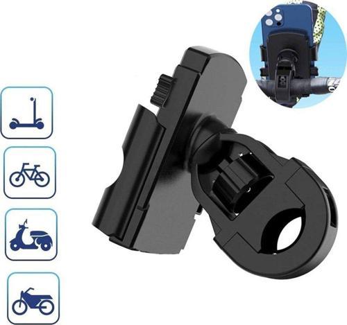 An-65-3 Motor Ve Bisiklet Otomatik Telefon Tutucu Extra Kalın Çift Kamera Kullanımı 4 - 6,5 Inch