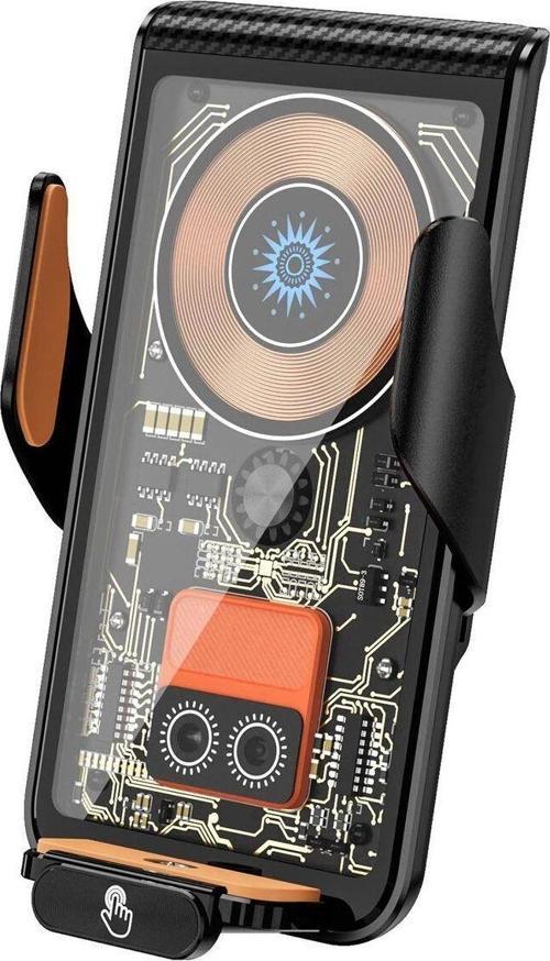 Nr81 Araç İçi Havalandırma Magsafe Telefon Tutucu 15W Kablosuz Şarj