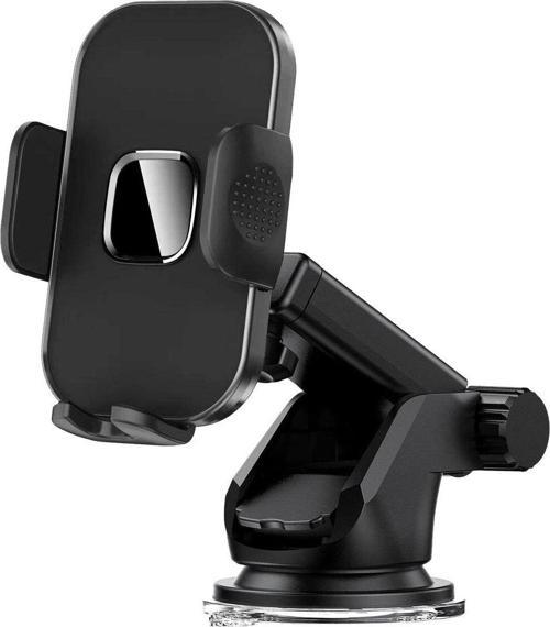 Nr86 Araç İçi Telefon Tutucu Tek El Hızlı Bırak Tuşlu