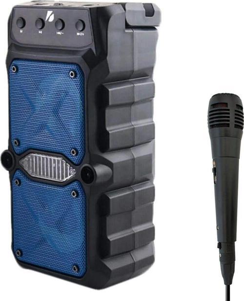 Mt25 Karaoke Outdoor Bluetooth Hoparlör 8Cm × 2 Adet Kablosuz Speaker Ses Bombası Radyo Usb Micro Sd