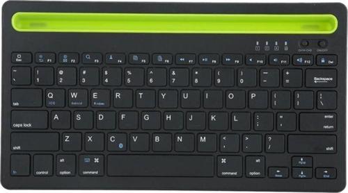 Tr-62 Ağır Sağlam Ultra Ince Taşınabilir Kablosuz 2 Kanal Bluetooth Ingilizce Q Klavye Standlı