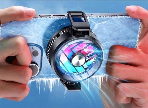 Mt46 Gt30 Profesyonel Rgb Turbo Fanlı Gaming Telefon Soğutucu Yarı İletken Radyatör