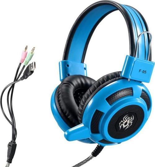 F05 Ps4 Ps5 Xbox Bilgisayar Gaming Oyuncu Kulaklığı Mikrofonlu Kulaklık 2 Metre Kablo