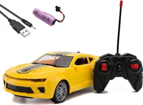 Ap-78 Uzaktan Kumandalı Chevrolet Camaro Şarj Edilebilir Işıklı Spor Araba 26 Cm