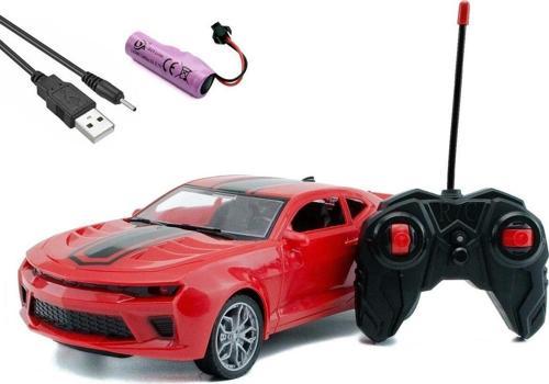 Ap-78 Uzaktan Kumandalı Chevrolet Camaro Şarj Edilebilir Işıklı Spor Araba 26 Cm