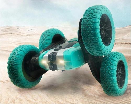 Mt75 Uzaktan Kumandalı Akrobat Araba 4Wd 4 Çeker Off-Road Tırmanma Aracı Spin Atar