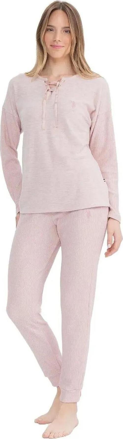 Kadın Bağcıklı Pijama Takımı