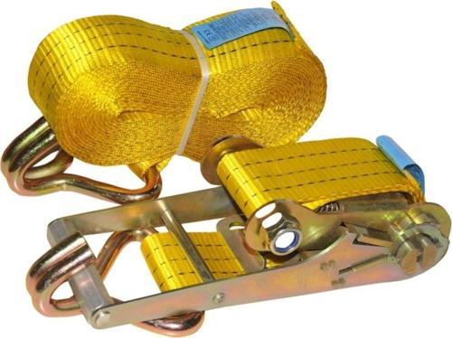 75Mm 3 Inç Spanzet 10 Mt 8000-16000 Kg 18 Mm Çift J Kanca Yük Gerdirme Halatı
