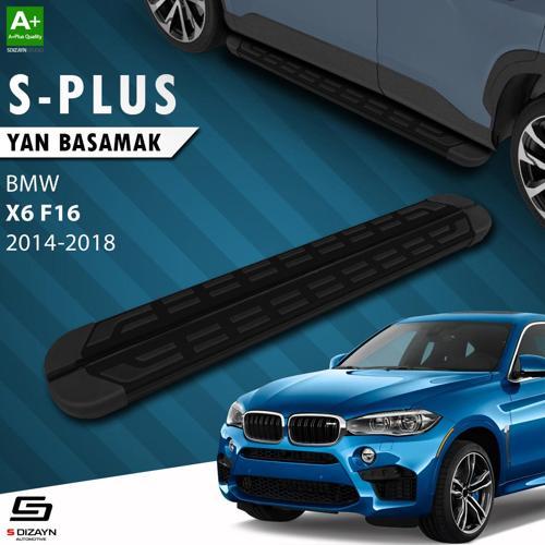 Bmw X6 F16 S-Plus Siyah Yan Basamak 193 Cm Etekli 2014-2018 A+ Kalite