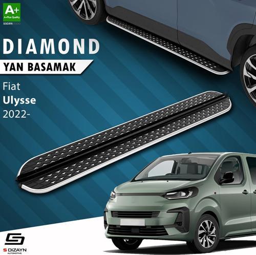 Fiat Ulysse Kısa Şase Diamond Krom Yan Basamak 213 Cm 2022 Üzeri A+ Kalite