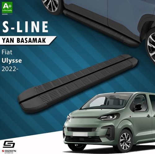 Fiat Ulysse Kısa Şase S-Line Siyah Yan Basamak 213 Cm 2022 Üzeri A+ Kalite