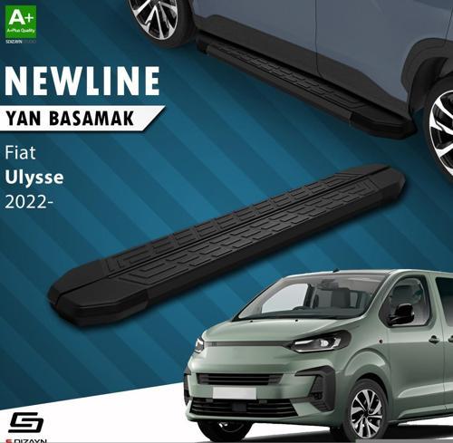 Fiat Ulysse Uzun Şase NewLine Siyah Yan Basamak 243 Cm 2022 Üzeri A+ Kalite