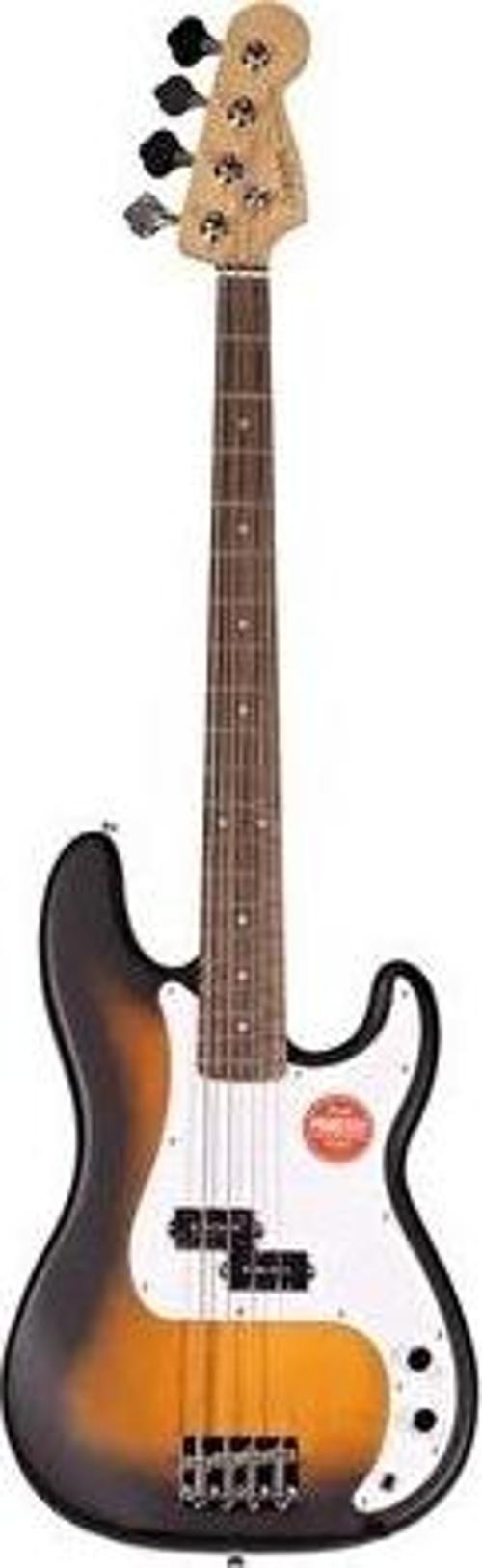 SQUİER DEBUT SERİSİ PRECİSİON BASS LAUREL KLAVYE 2 TON SUNBURST BASS GİTAR