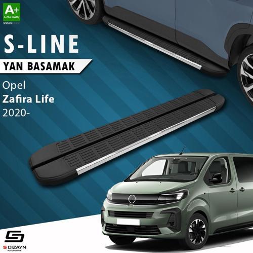 Opel Zafira Life Uzun Şase S-Line Krom Yan Basamak 243 Cm 2020 Üzeri A+ Kalite