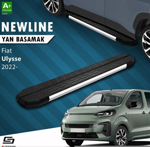 Fiat Ulysse Kısa Şase NewLine Krom Yan Basamak 213 Cm 2022 Üzeri A+ Kalite