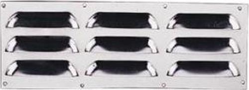 Paslanmaz çelik havalandırma 26.6x8.9 cm
