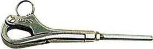 Pelikan kilit, AISI 316 paslanmaz çelik Halat 4mm İzoleli Halat 4x8mm