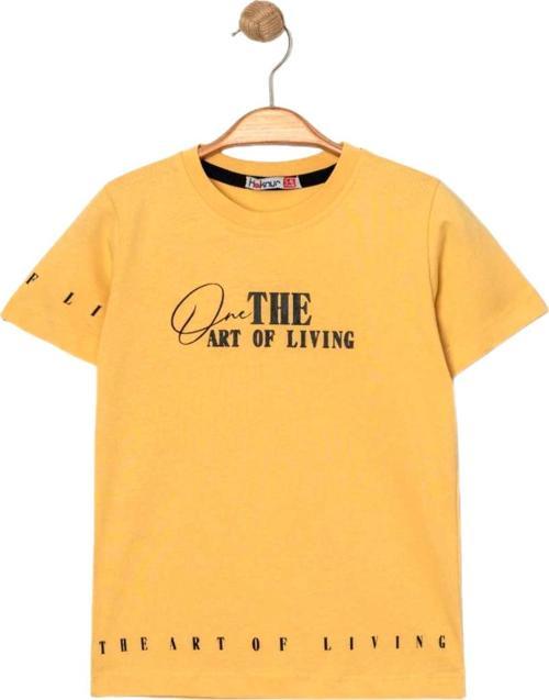 Erkek Çocuk The Art Of Lıvıng Baskılı Tişört BGL-ST04454