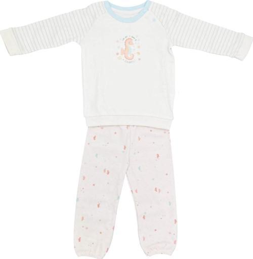 Save The Seahorse 2'li Bebek Takımı 59797 Bej - Mint 24-36 Ay