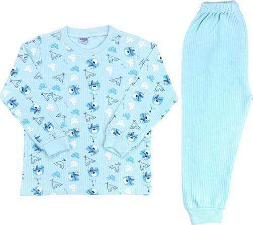 Kızılderili Ayıcık Pijama Takım 9147 Yeşil 6 Yaş