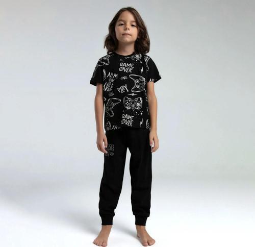 Pijama Takımı RP3540 Siyah 2-3 Yaş