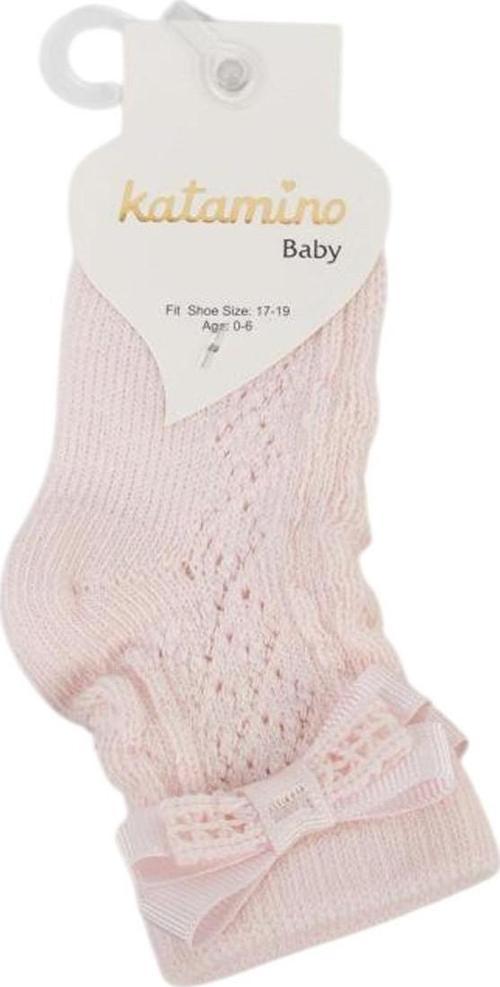 File Bebek Çorabı 46284 Pembe 0-6 Ay