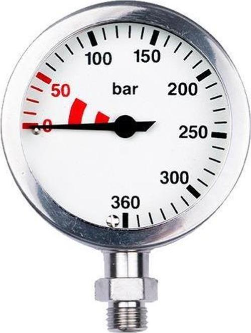 Gösterge Basınç Ölçer Kapsül TECH 52mm. Nickel