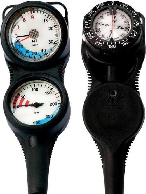 Gösterge Konsol Üçlü BIGLINE 63 mm Ayarlı