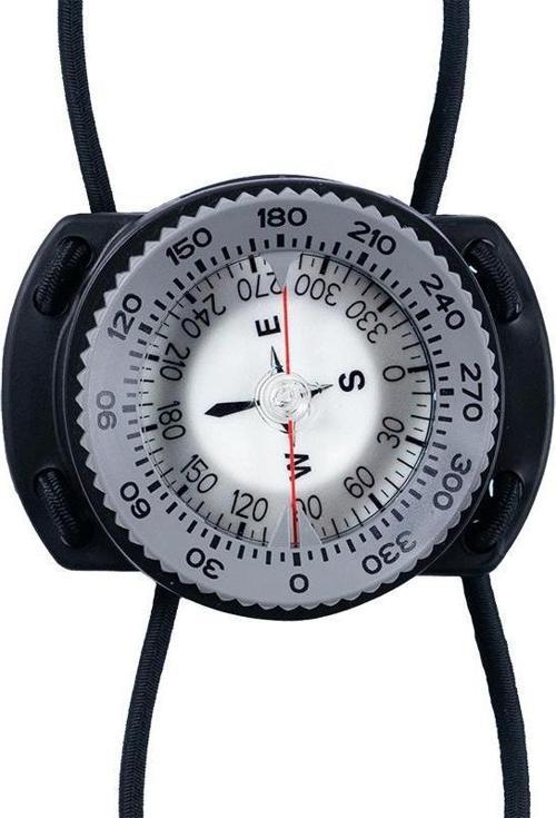 Gösterge Pusula PRO Bungee Kordon Kayışlı 56 mm Gri