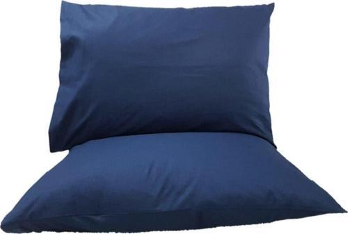 2'Li 50X70 Renforce Lacivert Yastık Kılıfı