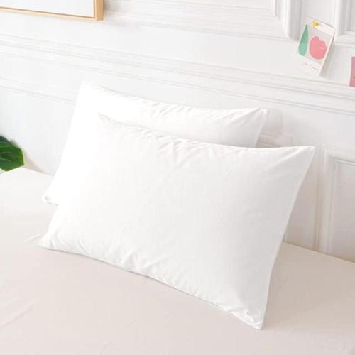 Düz Pamuklu 2'Li Yastık Kılıfı 50X70 Beyaz