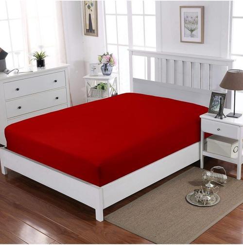 Lastikli %100 Pamuk Penye Çarşaf Çift Kişilik 160 X 200