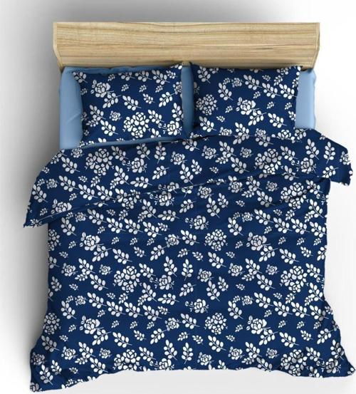 Tek Kişilik Çarşafı Lastikli Pamuklu Nevresim Takımı