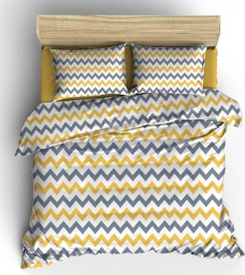 Tek Kişilik Çarşafı Lastikli Pamuklu Nevresim Takımı