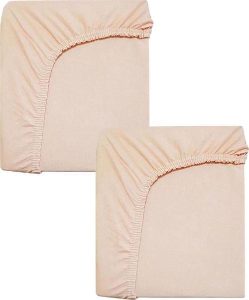 2 Adet Pamuklu Ve Lastikli 60 X 120 X 15 Cm Penye Bebek Çarşaf