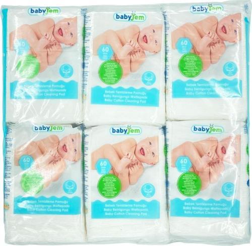 6'lı Bebek Temizleme Pamuğu 866