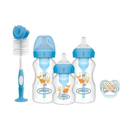 Dr Brown's Geniş Ağız Antikolik Options PP Set Mavi