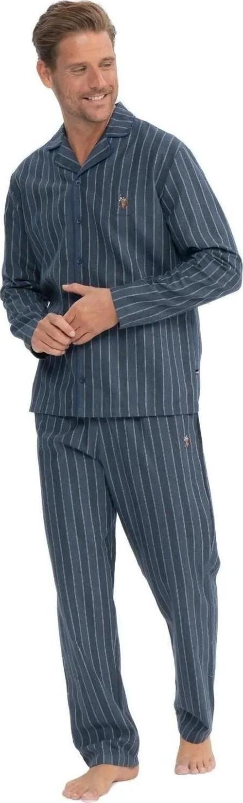 Erkek Boydan Patlı Gömlek Pijama Takımı