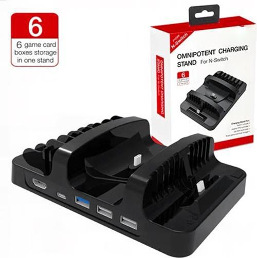 Nintendo Switch Uyumlu Hdmi Dock Fonksiyonel Stand Pro Controller Joy Con Şarj Standı
