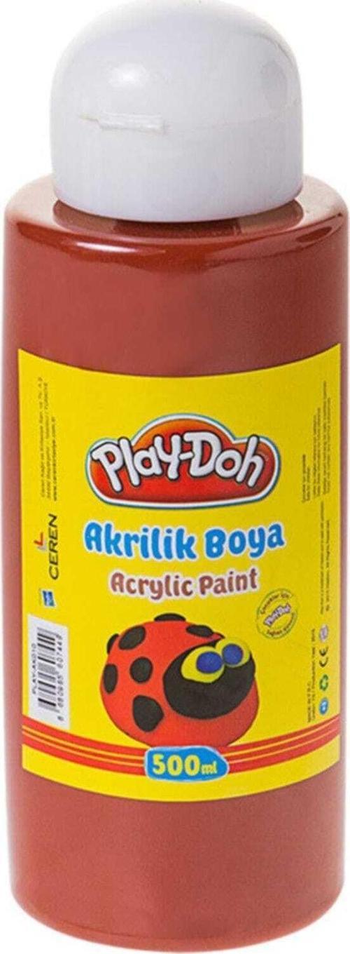 Play Doh Akrilik Boya 500ml Kahverengi AK010